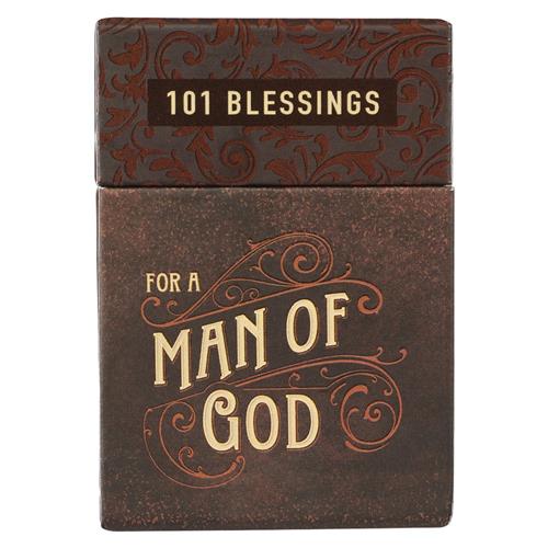 Boxed Cards - 101 Blessings For A Man Of God