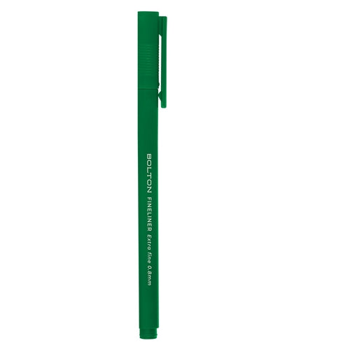 Pen -Bolton Colorful Fineliner Green (Pen)