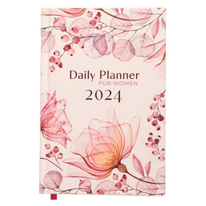 2024 Daily Planner for Women - Hardcover