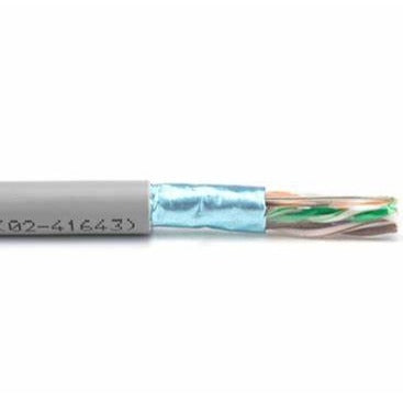 Cable -CAT6 Shielded Solid Network Grey per meter