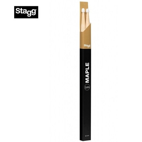 Drumsticks -Stagg 5AN Maple, Nylon Tips Drumsticks