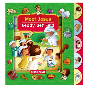 Kid's book - Meet Jesus  - Ready, Set, Find (Board Book)