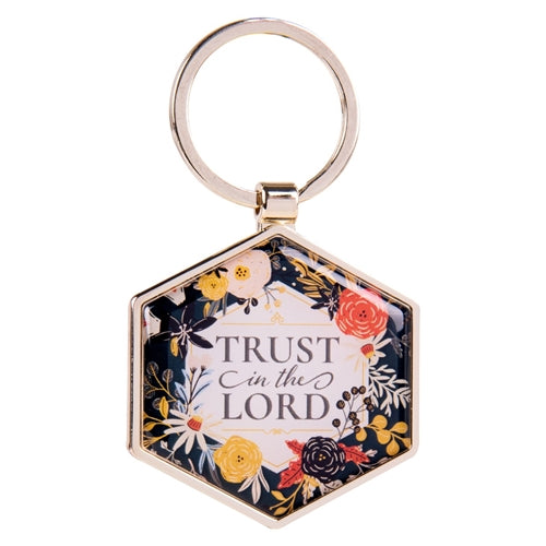 Metal Keyring - Trust in the Lord