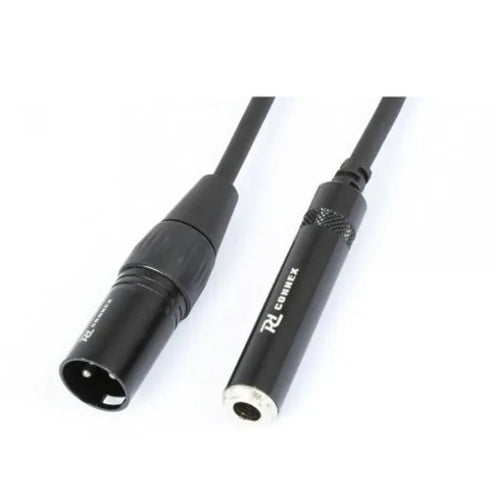 Cable -Signal Lead XLR M -6.3 F 0.15m