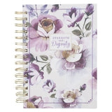 Notebook - Those Who Hope In the Lord Will Renew Their Strength Floral