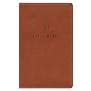 Bible - ESV Saddle Imitation Leather Value Thinline Bible