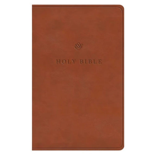 Bible - ESV Saddle Imitation Leather Value Thinline Bible
