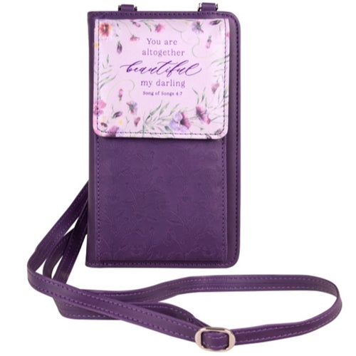 Faux Leather Women's Wallet -You are Altogether Beautiful My Darling