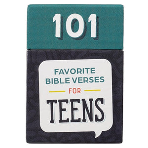 Boxed Cards - 101 Favorite Bible Verses For Teens