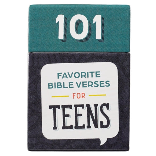 Boxed Cards - 101 Favorite Bible Verses For Teens