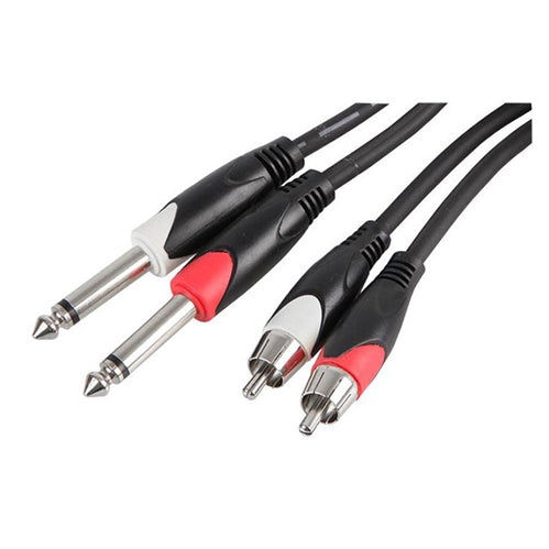 EWI 2x RCA to 2x 1/4