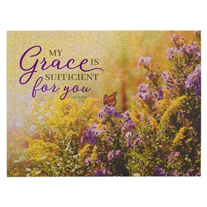 Cardboard Puzzle  - My Grace is Sufficient for You 500 Piece