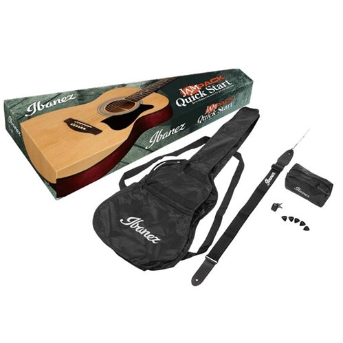 Ibanez Acoustic Guitar include Gig Bag, Turner, Strap, Picks