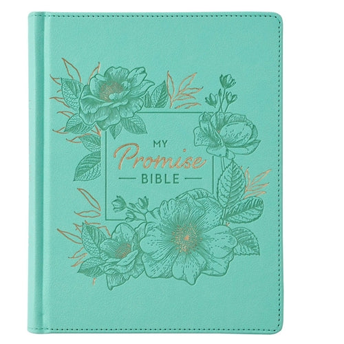 Bible -KJV My Promise Bible Turquoise Faux Leather Hardcover