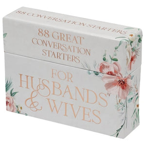 Boxed Cards - 88 Conversation Starters Boxed Cards For Husband & Wives
