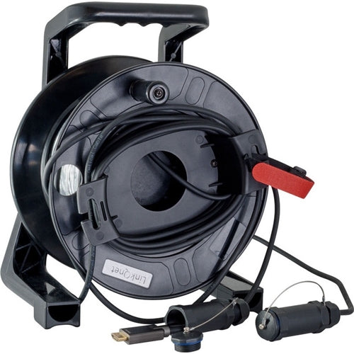 LINKQNET 4K @60HZ 30m HDMI Active Optical Armored Cable On A Reel