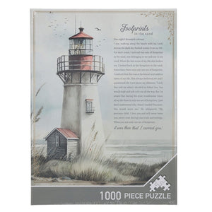 Cardboard Puzzle  - Footprints 1000 Piece