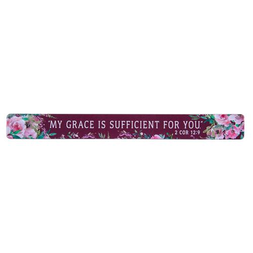 Magnetic Strip -My Grace Is Sufficient For You 2 Corinthians 12 vs 9