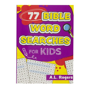 Kid's Book -77 Bible Word Searches for Kids (Paperback)