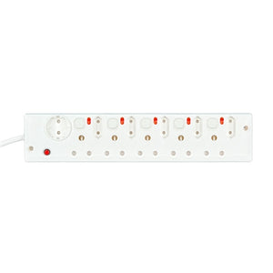 Multiplug 11 Way with 1 Illuminated Switch