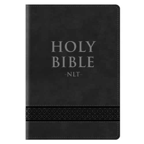 Bible - NLT Black Faux Leather Compact Bible