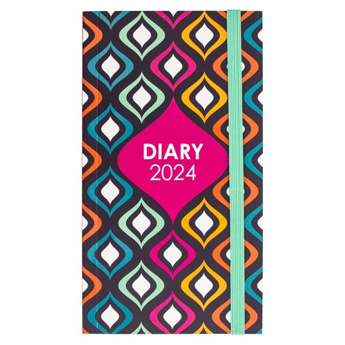 2024 Pocket Diary - Daily Planner - Lanterns - Paperback