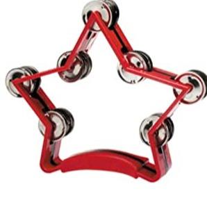 Crescendo Star Shape Tambourine