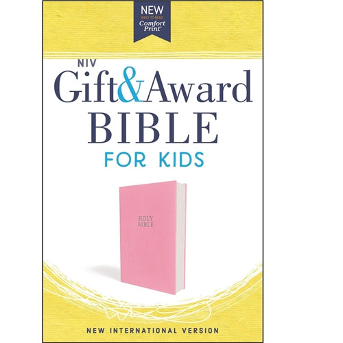 Bible -NIV Gift & Award Bible For Kids Pink (Comfort Print)(Paperback)