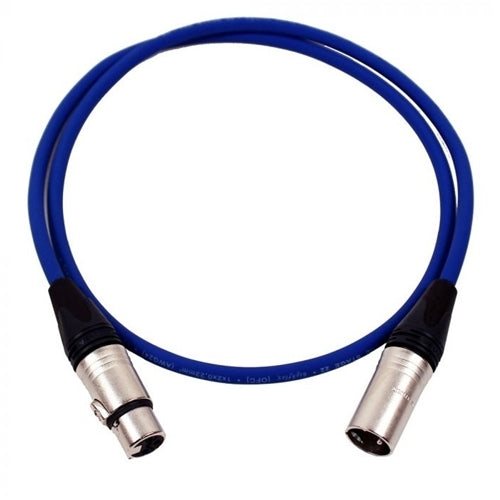 Tecnix 2M BLUE XLR Male -XLR Mic Cable