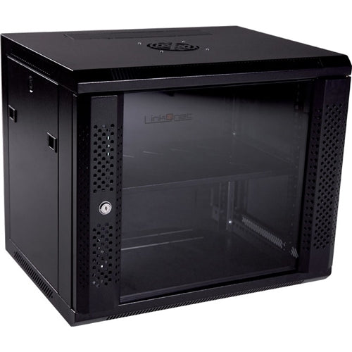 9U Wallbox 600x450mm 1Fan 1Shelf