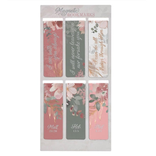 Magnetic Pagemarker Set (6) - Assurance in Bloom