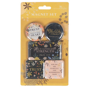 Magnet Set - Trust in the Lord Five-Piece