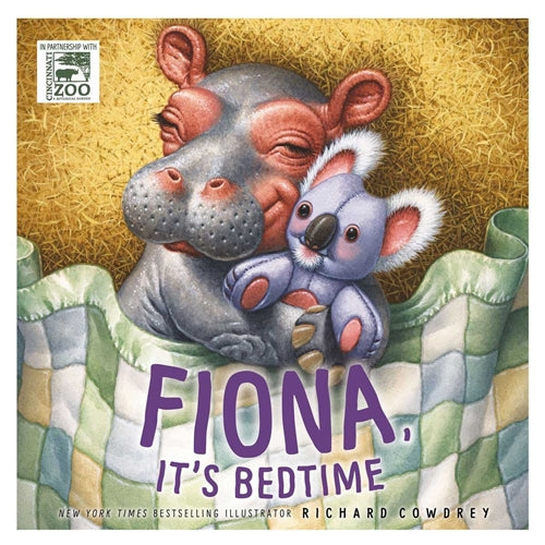 Kid's Book - Fiona, It's Bedtime - Fiona the Hippo Book (Board Book)