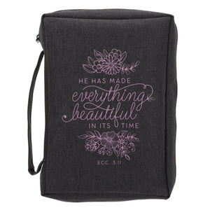 Polyester Bible Bag - He Has Made Everything Beautiful in Its Time