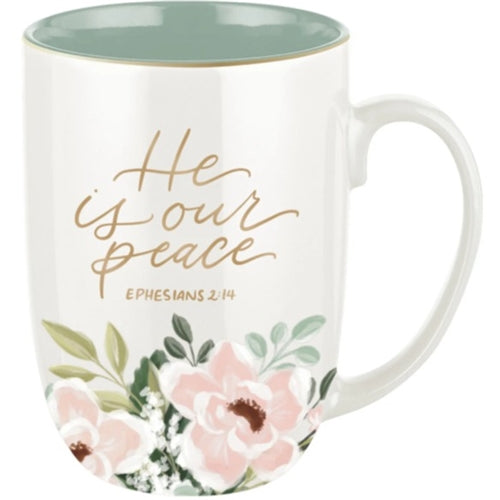 Ceramic Mug -He Is Our Peace