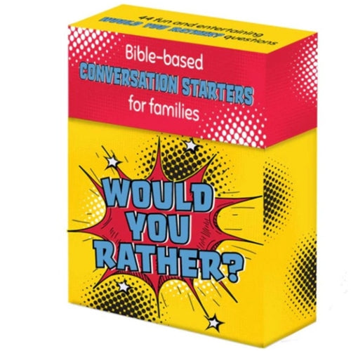 Game -Would You Rather? Bible-Based Conversation Starters for Families Boxed Cards