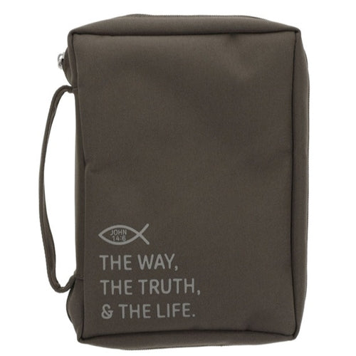 Poly-canvas Bible Bag -The Way, the Truth and the Life