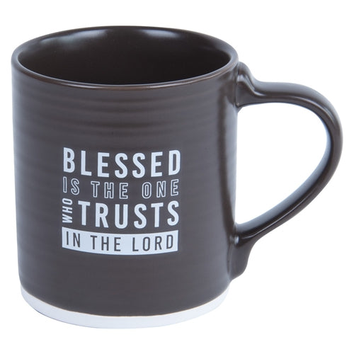 Ceramic Mug - Blessed Is The One Who Trusts In The Lord Brown Jeremiah 17vs7