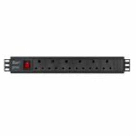 6-Port Multiplug Metal Rack Mount with C14