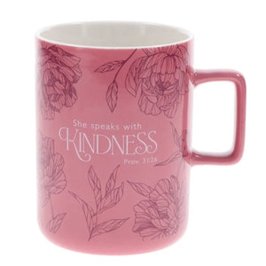 Ceramic Mug - She Speaks with Kindness