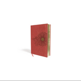 Bible -NIV Premium Gift Bible Youth Red Letter Coral (Comfort Print)(Imitation Leather)
