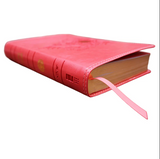 Bible -NIV Premium Gift Bible Youth Red Letter Coral (Comfort Print)(Imitation Leather)