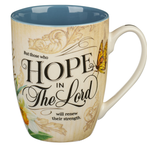 Ceramic Mug - Hope In The Lord Ceramic Mug Isaiah 40 vs 31