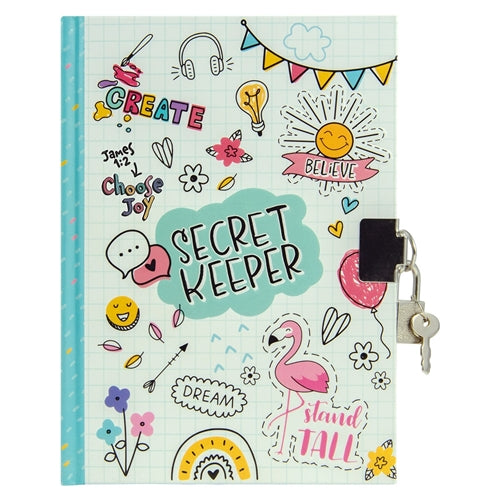 Diary With A Lock & Key - Secret Keeper Hardcover