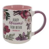 Ceramic Mug - Beauty Blossoms from Within