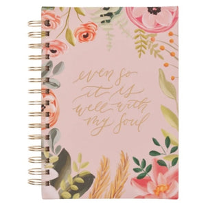 Wirebound Journal - Even so It Is Well with Your Soul