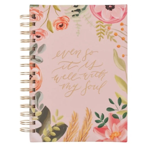 Wirebound Journal - Even so It Is Well with Your Soul
