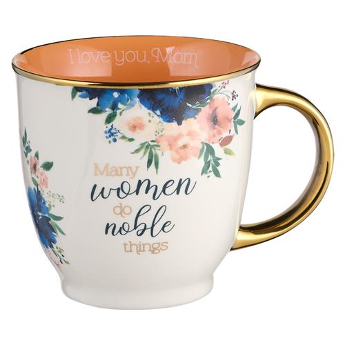 Ceramic Mug -Many Women Do Noble Things