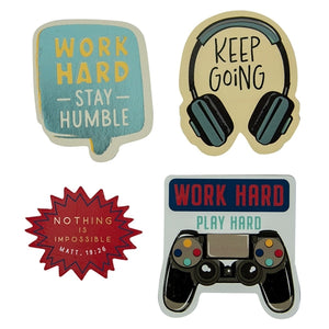 Magnet Set - Motivational Sticker Four Piece