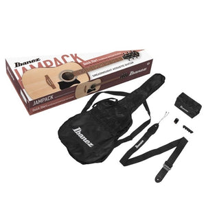 Ibanez Acoustic Guitar include Gig Bag, Turner, Strap, Picks Package